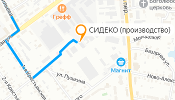 Схема проезда в Александрове