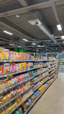 Проект освешения супермаркета